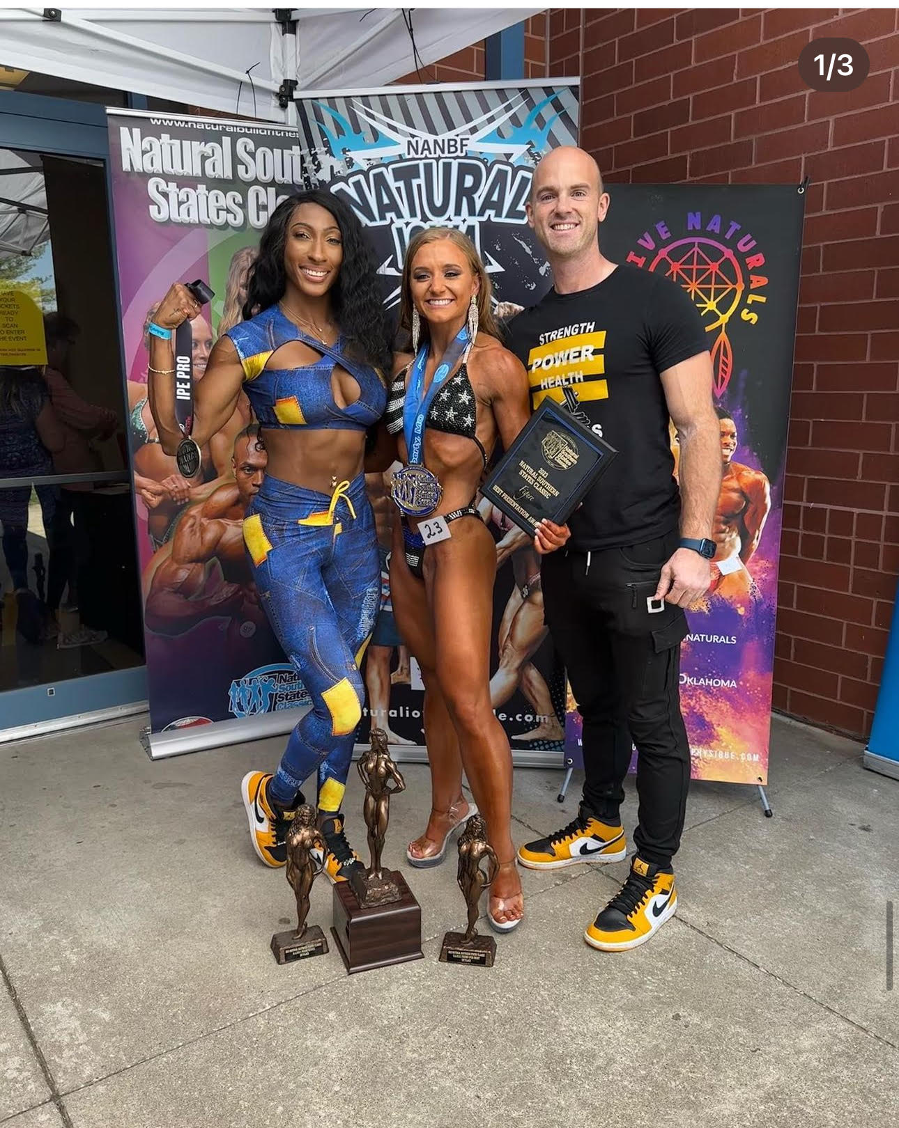 Bikini division transformation from competition prep at Total Body Fitness Kansas City
